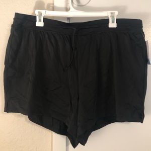 Cacique Swim NWT Women’s Black Swim Shorts Bathing Suit Bottoms - Size 18